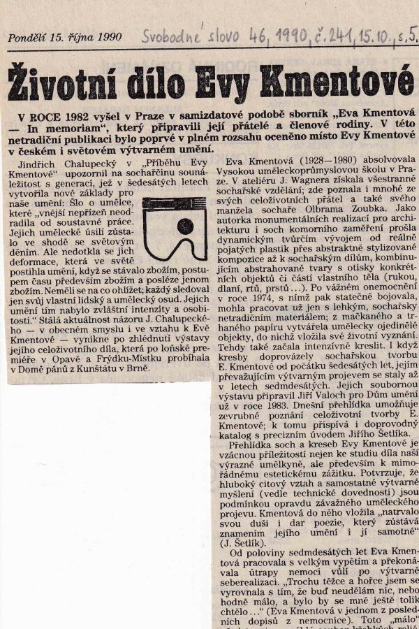 © archiv Nadačního fondu Kmentová Zoubek, 2023